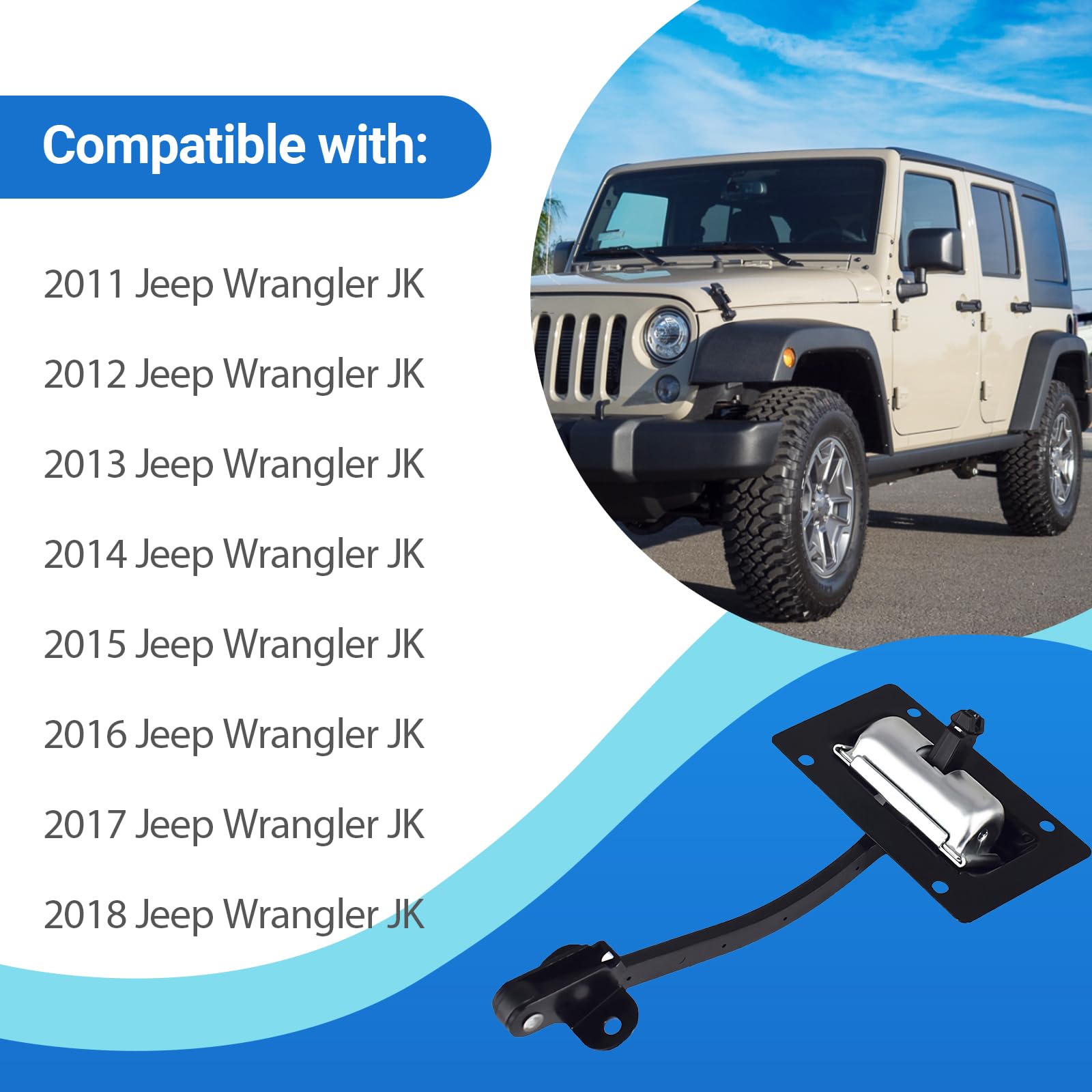 Amazon | Automkt リアトランクドアゲート テールゲート チェック