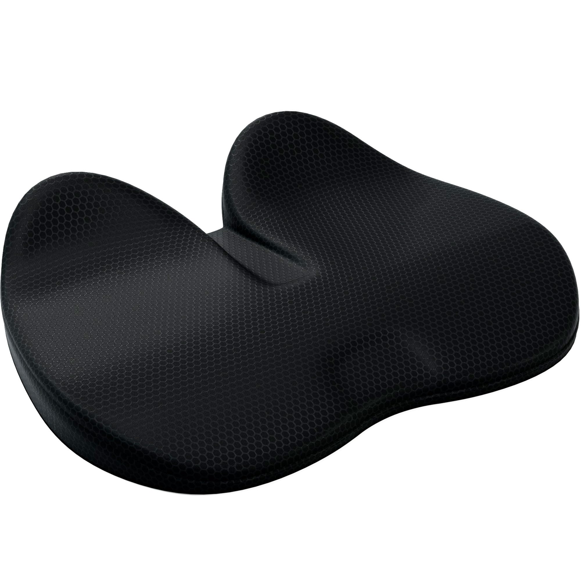 Cojín ergonómico de espuma viscoelástica para silla de juegos, cojín de asiento de oficina y coche con malla 3D reductora de calor, cojín de silla de oficina para dolor de espalda,
