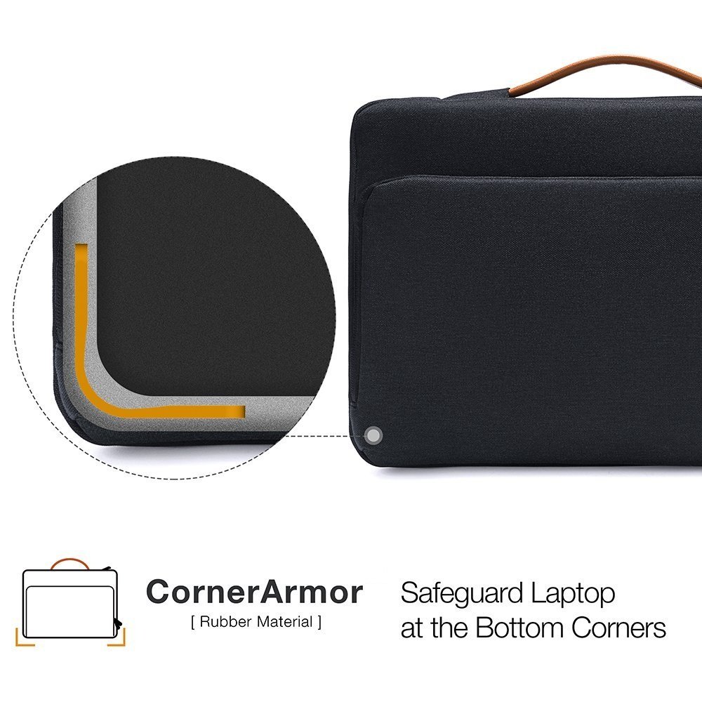 MOCA Laptop Sleeve 13.3 inch, 13-13.3 inch Laptop Sleeve with Handle Compatible with MacBook Air/Pro 13/Pro 14 M5 M4 M3 M2 M1,HP Dell ASUS Lenovo, — Amazon image 2