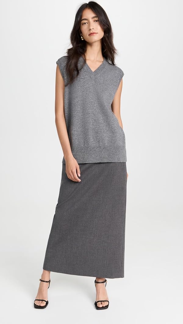 Vince Women's V NK Vest, Medium by Vince - Image 5