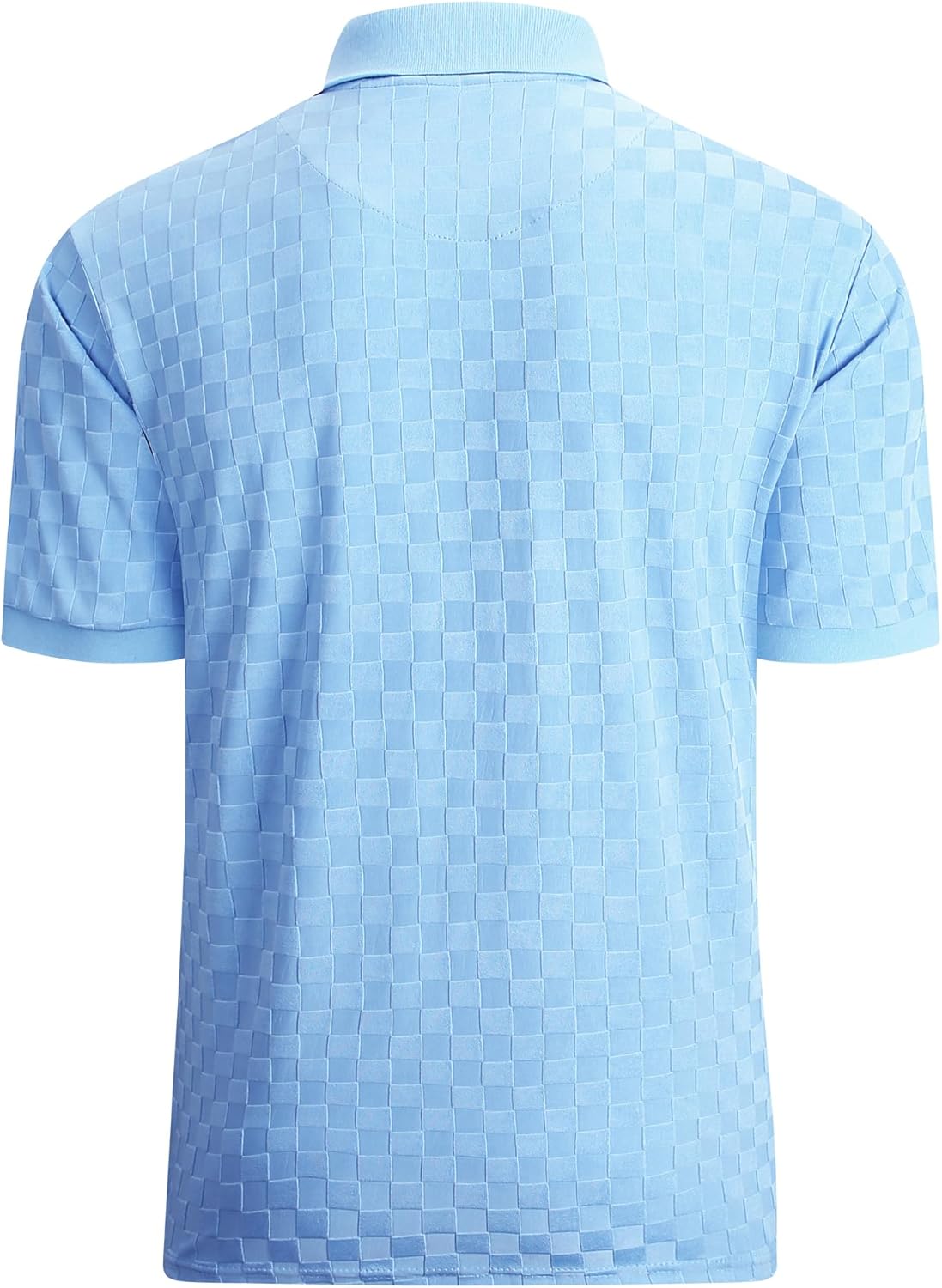 Alex Vando Mens Polo Shirts Short Sleeve Regular Fit Fashion Designed Shirt - Image 4