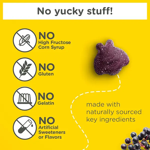 Zarbee's Kids Elderberry Immune Support Gummies, 42 ct 3