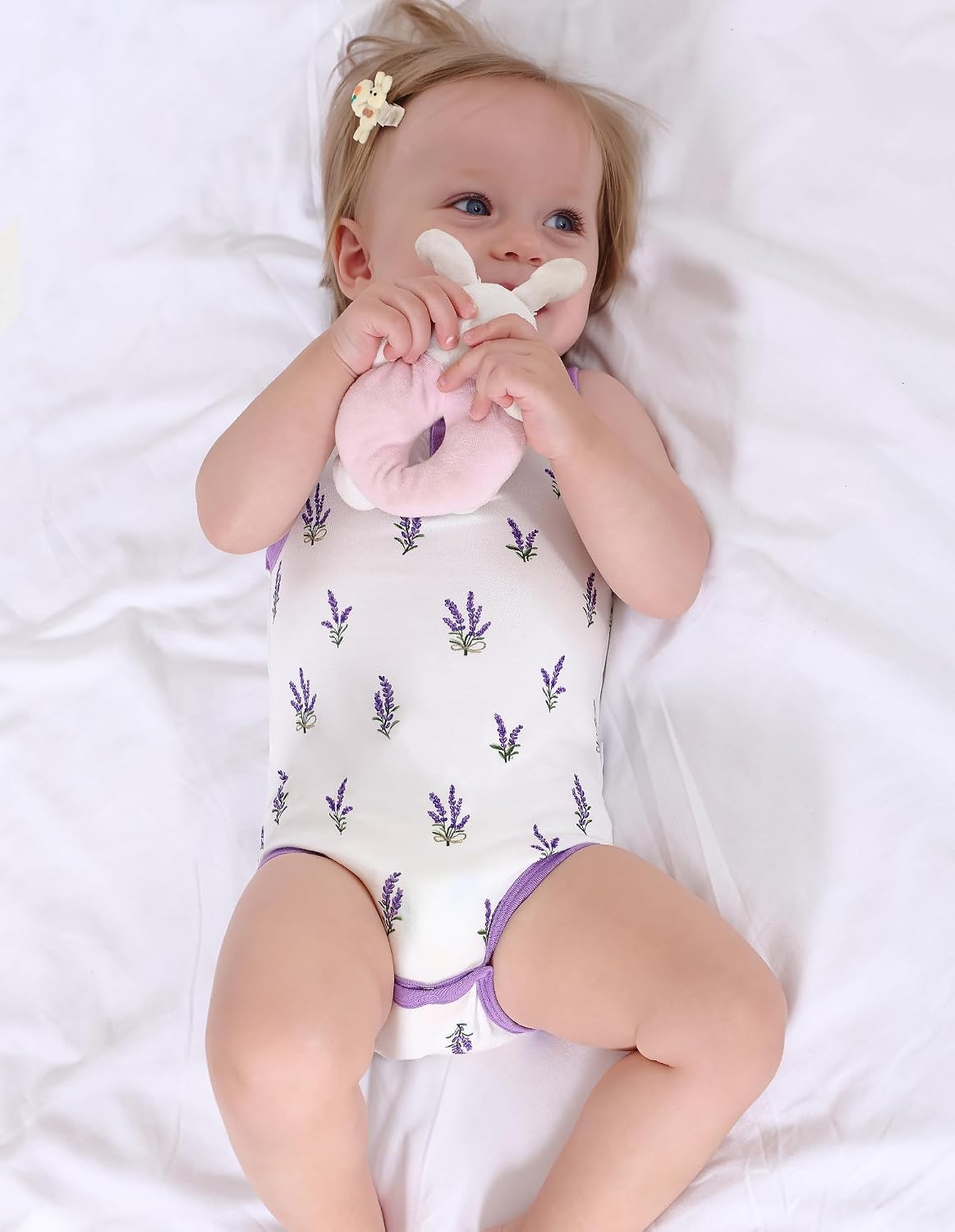 Baby Boy Girls Sleeveless Bodysuits Ultra Soft Tank Pajamas Infant Unisex Sleepwear