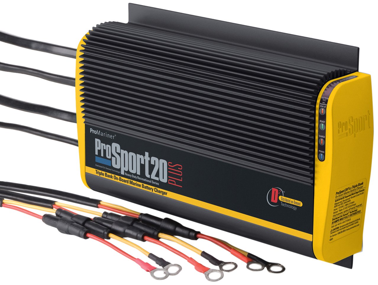 ProMariner 42021 ProSport 20-Amp 3-Bank Battery Charger