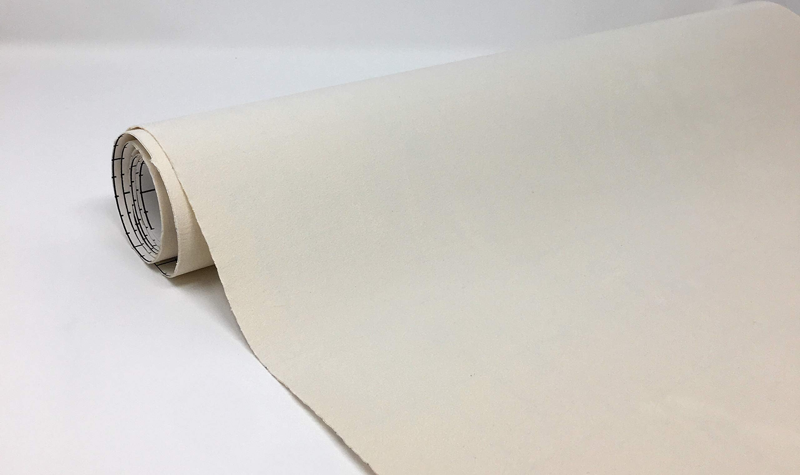 Suede Fabric Wrap - Self Adhesive Film Sticker 16 x 55 Inches Silky Decal Sheet for Car Interior Furniture Upholstery DIY Elastic Stretch Peel and Stick Cream