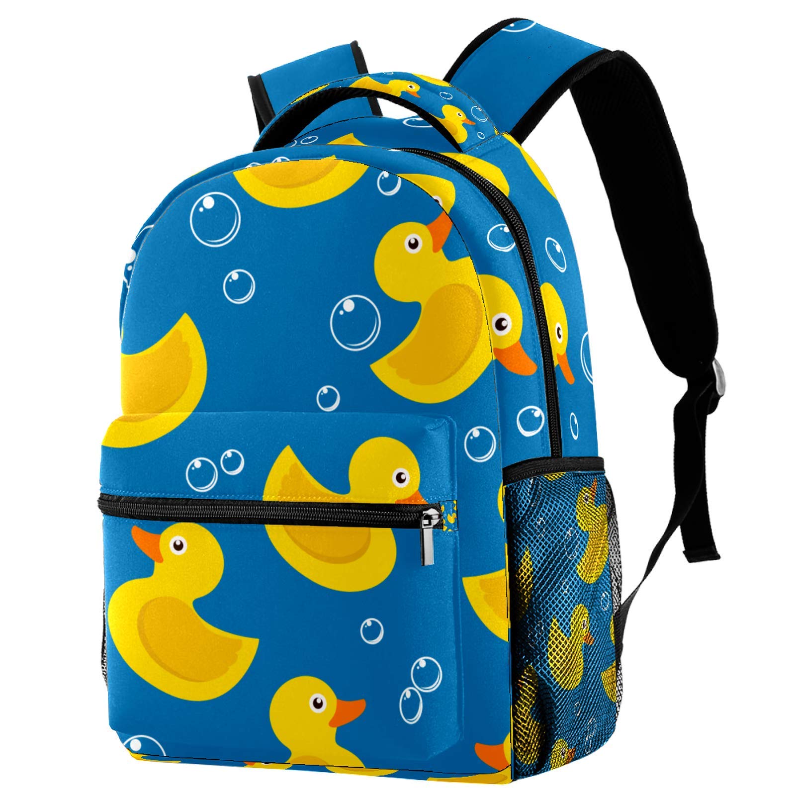 Lightweight Backpack College School Bag Laptop Daypack for Adults and Kids Casual Rucksack Rubber Duck