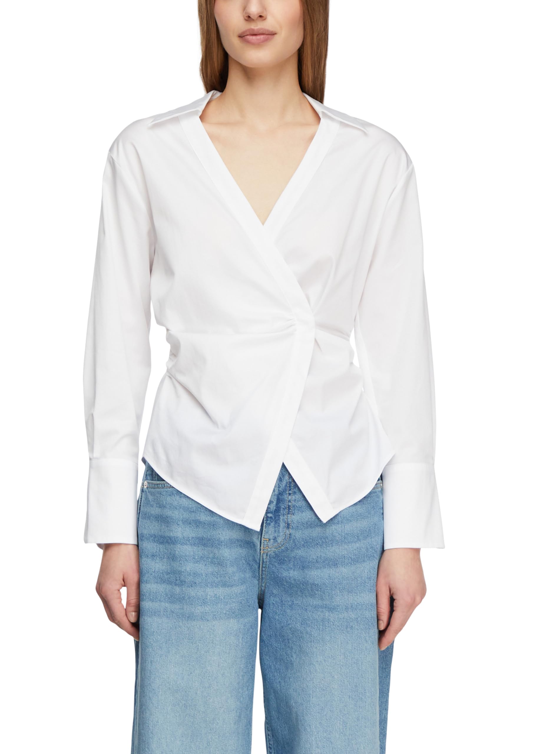 Comma Damen 2181544 Bluse (1er Pack)