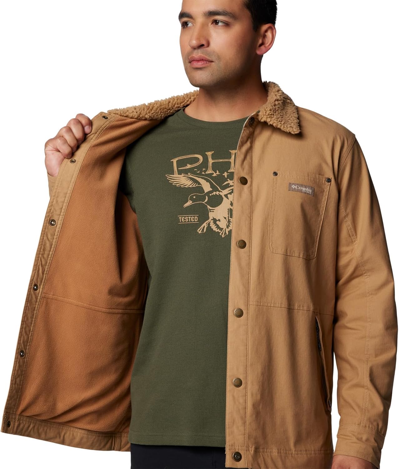 Columbia Mens Roughtail Utility Jacket