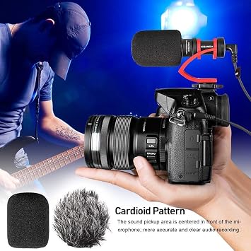 comica CVM-VM10II Mini Camera Microphone