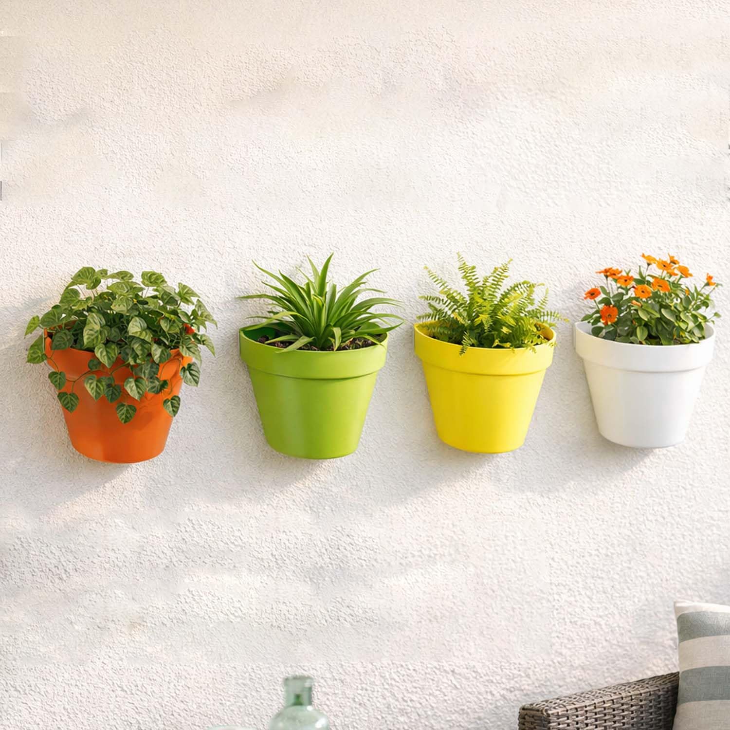 Go Hooked Wall Planters - 5 Pack for Vertical Gardens -15 Go Hooked Wall Planters - 5 Pack for Vertical Gardens -15