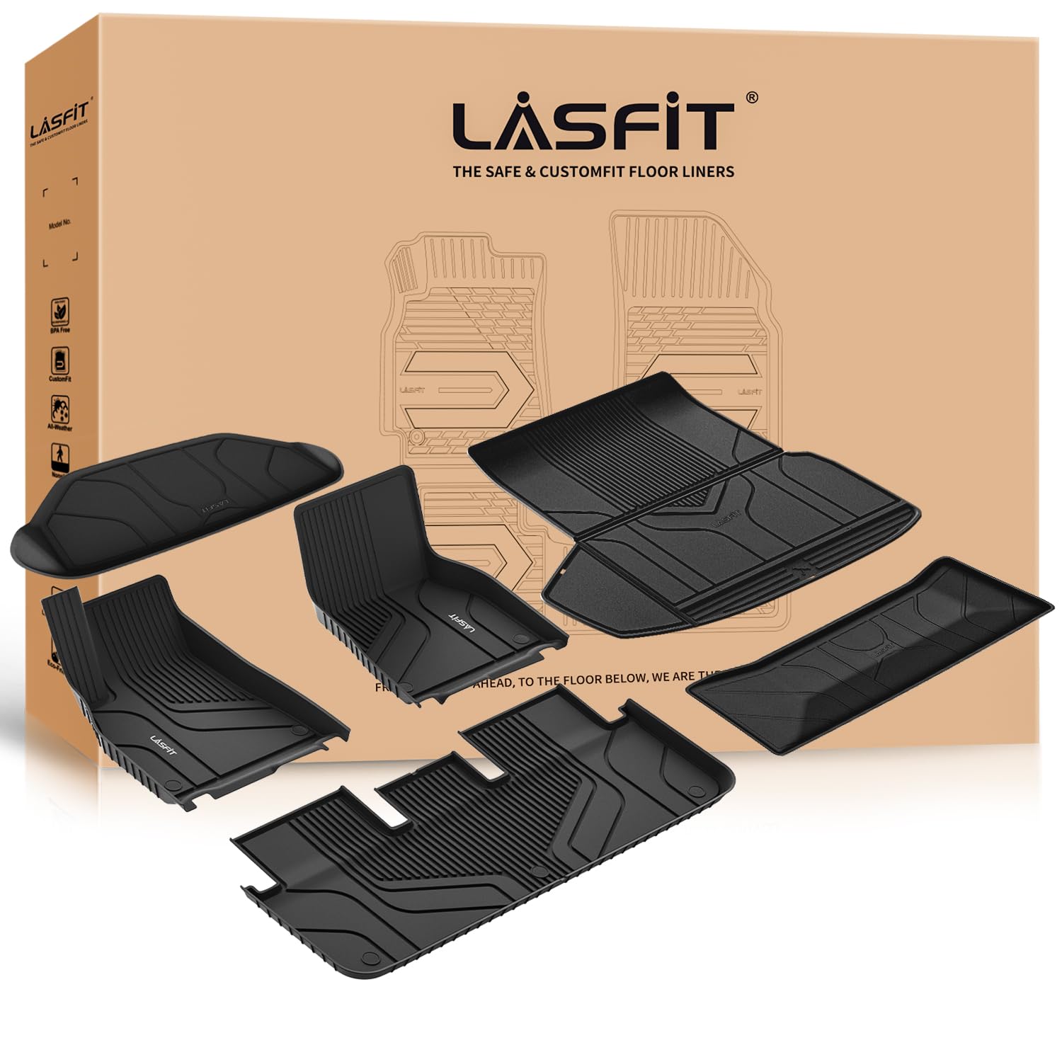 Model S All-Weather Floor & Trunk Mats