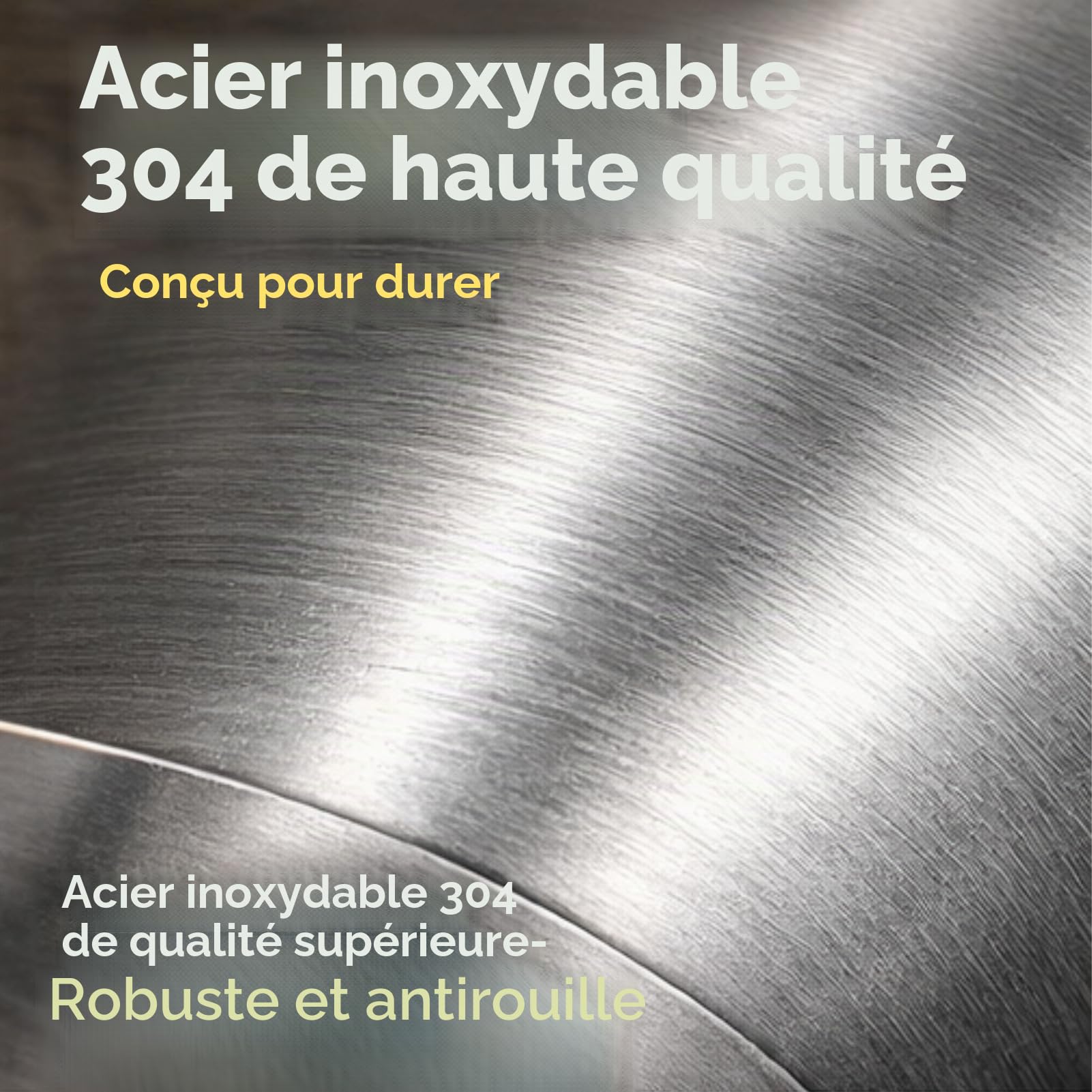 Passoire à huile pour frites en acier inoxydable 304 – Entonnoir à graisse avec bol d’égouttage et récipient de récupération d’huile – Accessoire de cuisine domestique et commerciale
