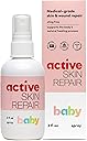 Active Skin Repair Natural, Non-Toxic, No Sting Baby Spray First Aid Safe For Use on Diaper Rash, Baby Acne, Eczema, Cuts, Wounds, Scrapes, and Other Skin Irritations (3 oz. Spray)