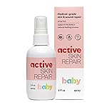 Active Skin Repair Natural, Non-Toxic, No Sting Baby Spray First Aid Safe For Use on Diaper Rash, Baby Acne, Eczema, Cuts, Wounds, Scrapes, and Other Skin Irritations (3 oz. Spray)