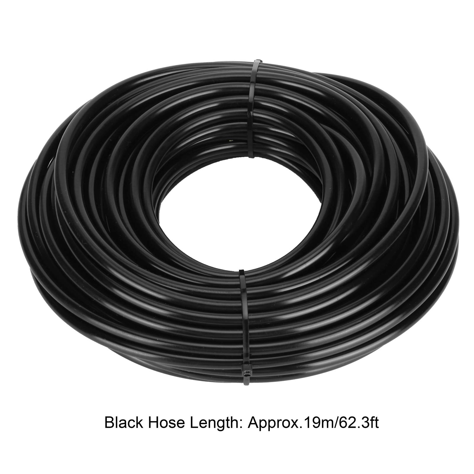 FLEXMAN Kit di Irrigazione a Goccia 19M, Kit di Irrigazione per Piante con Nebulizzazione da Patio, Kit di Irrigazione da Giardino con Testa Irrigatore in Ottone a Bassa Pressione