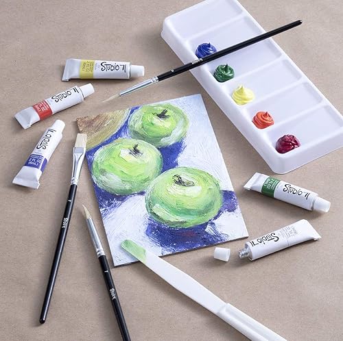 Miniatura 5 de Studio 71 Juego de arte de pintura al óleo, 25 piezas