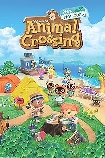 Animal Crossing Maxi Poster New Horizons 61 cm x 91.5 cm, multicolore