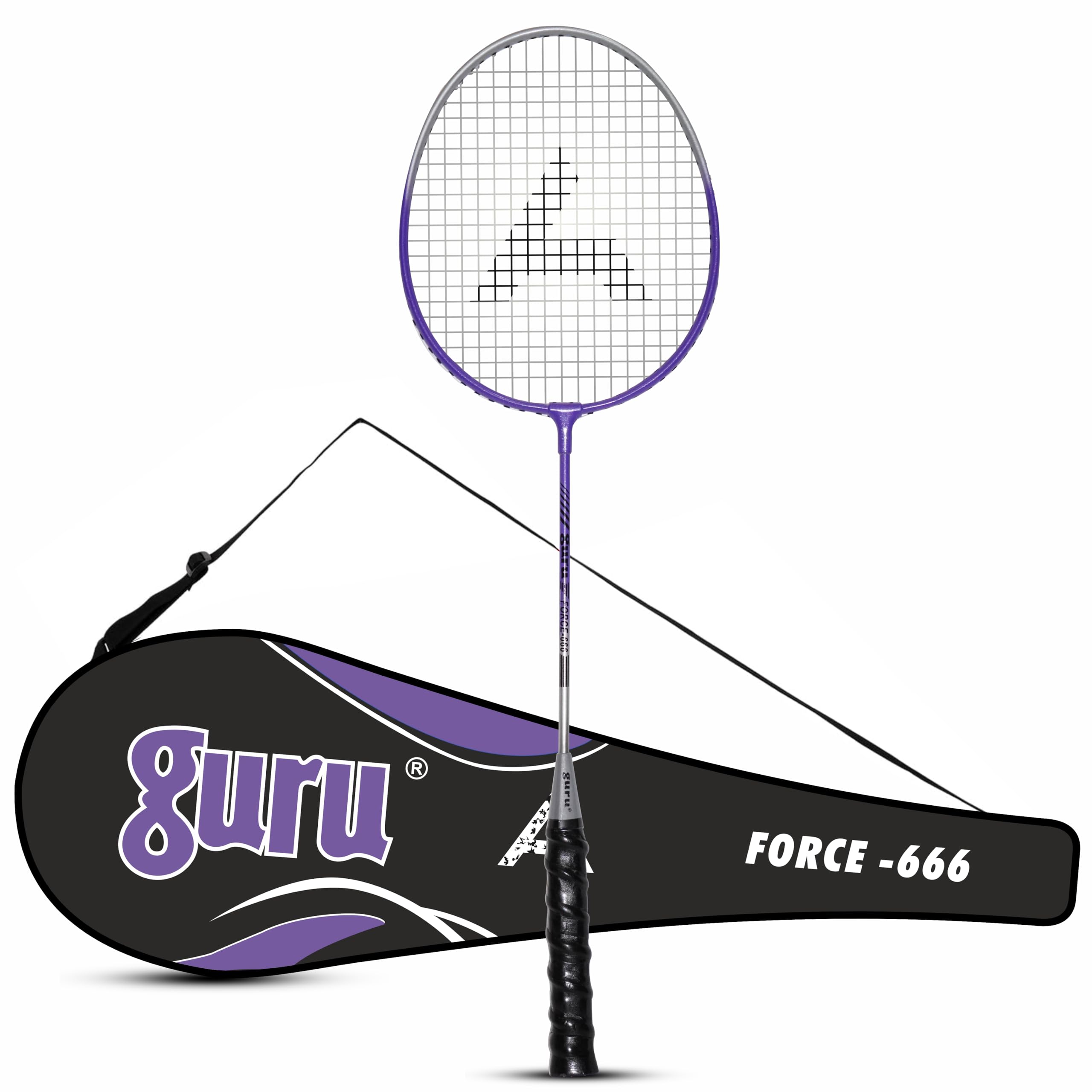 GURU Force-666 Badminton Racket Pack of 1 for Men, Women Boys & Girls with Cover-image-42
