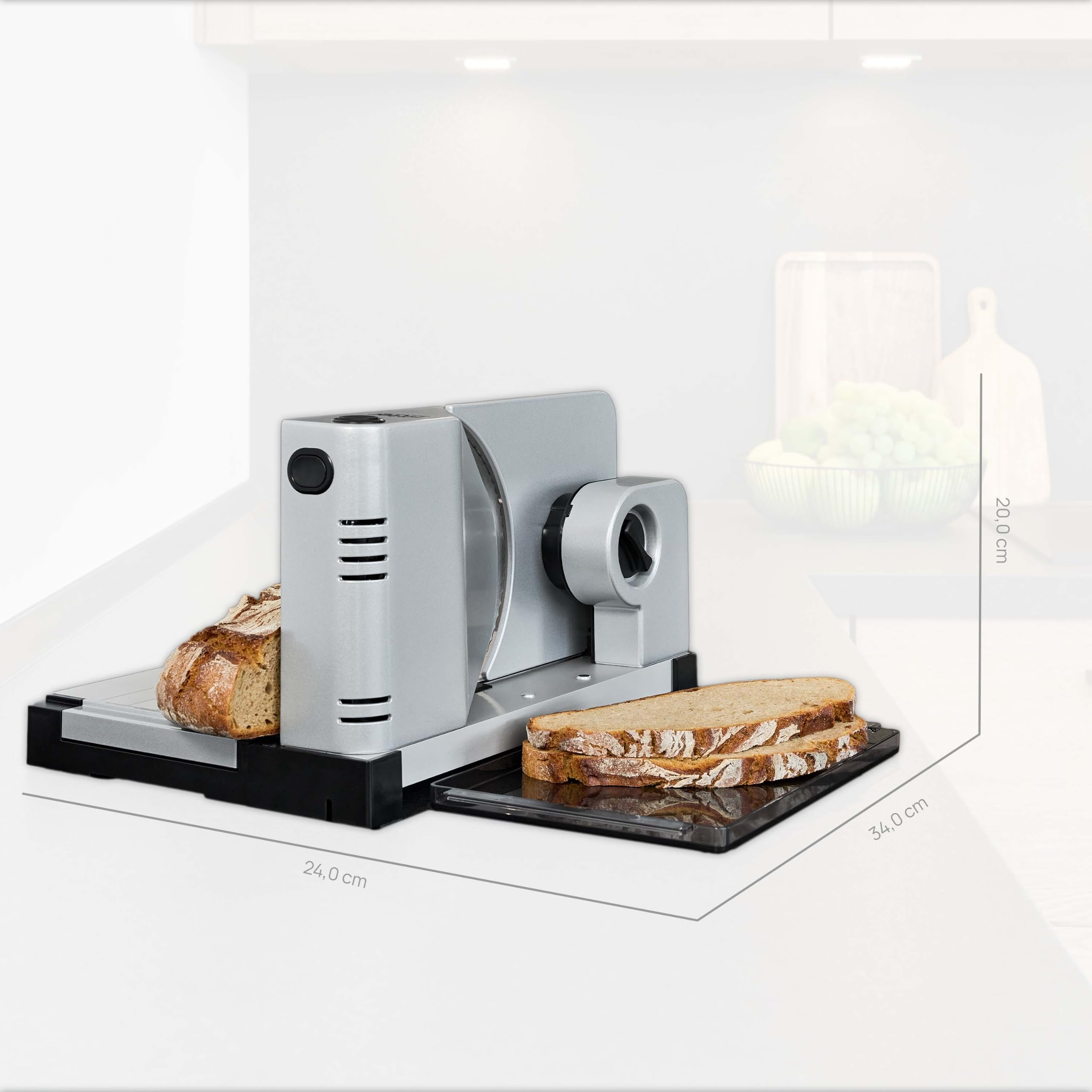 ritter icaro 7, Folding Electric Food Slicer and Solid Metal Bread