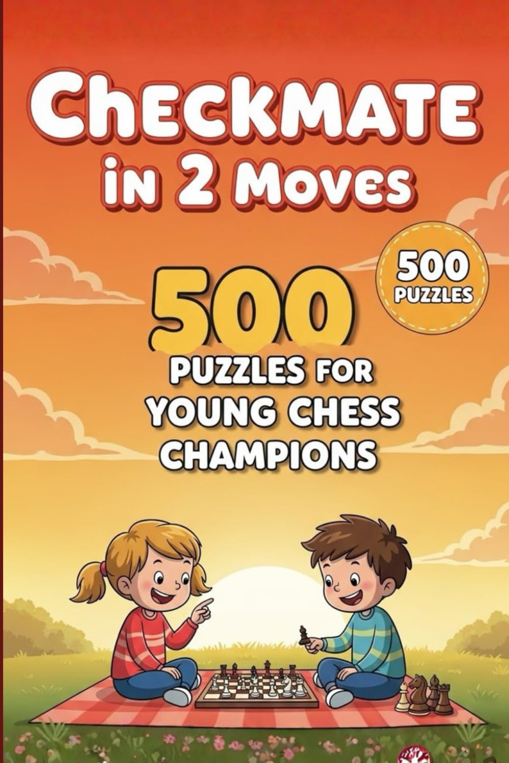 Mate in 2 Moves: A Collection of 500 Chess Puzzles with Solutions: 4 (Checkmate Series)