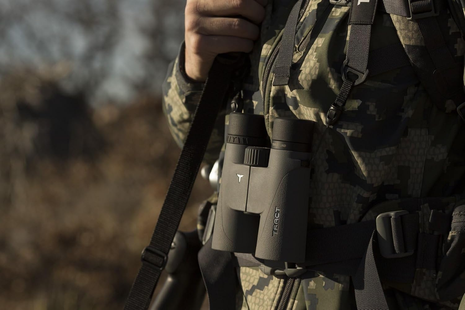 TRACT TORIC 8x42 UHD Binocular - Featuring Schott HT Glass for Superior Low-Light Performance and Edge-to-Edge Sharpness. Provides Excellent Eye Relief and a Wide Field of View.