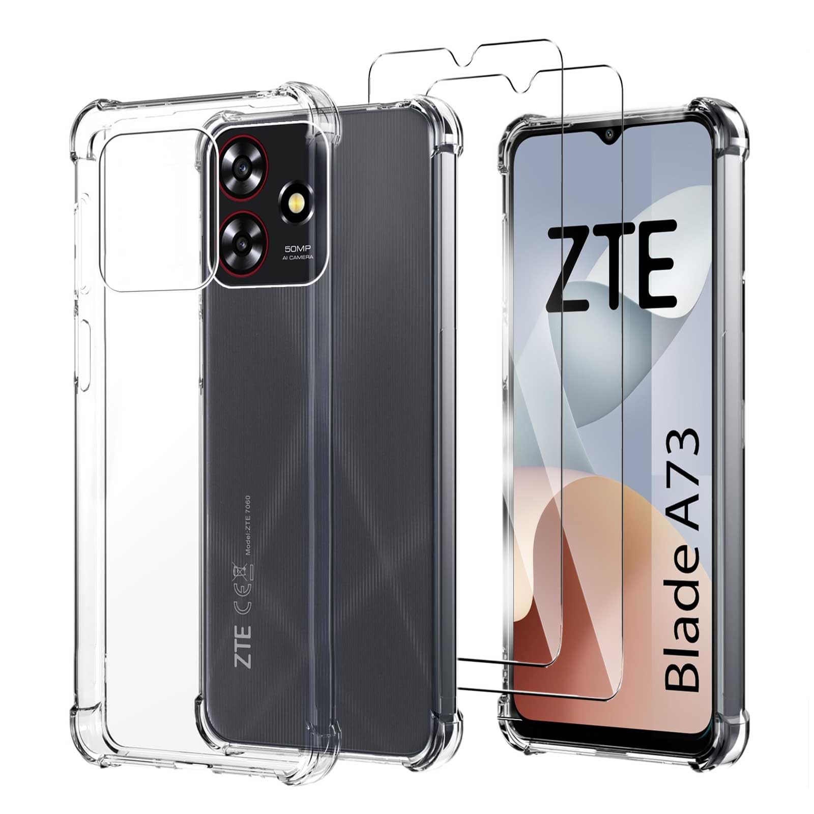 Sunrive Cover compatibile con ZTE Blade V40 Design 5G, Custodia Case in molle Trasparente silicone Morbida Flessibile Antigraffio protettiva back Modelli custodie(Farfalle, giungla, fiori