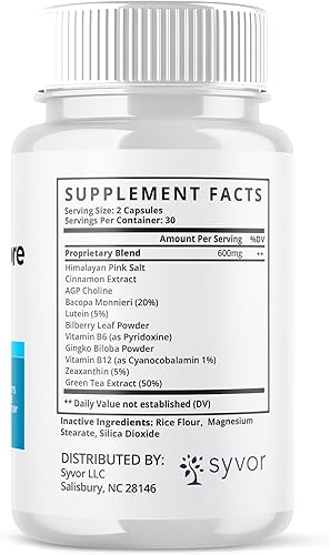 Miniatura 6 de Paquete de 5 cápsulas de restauración nerviosa, píldoras de apoyo oficiales NerveRestore con todos los ingredientes naturales, suplemento de fórmula