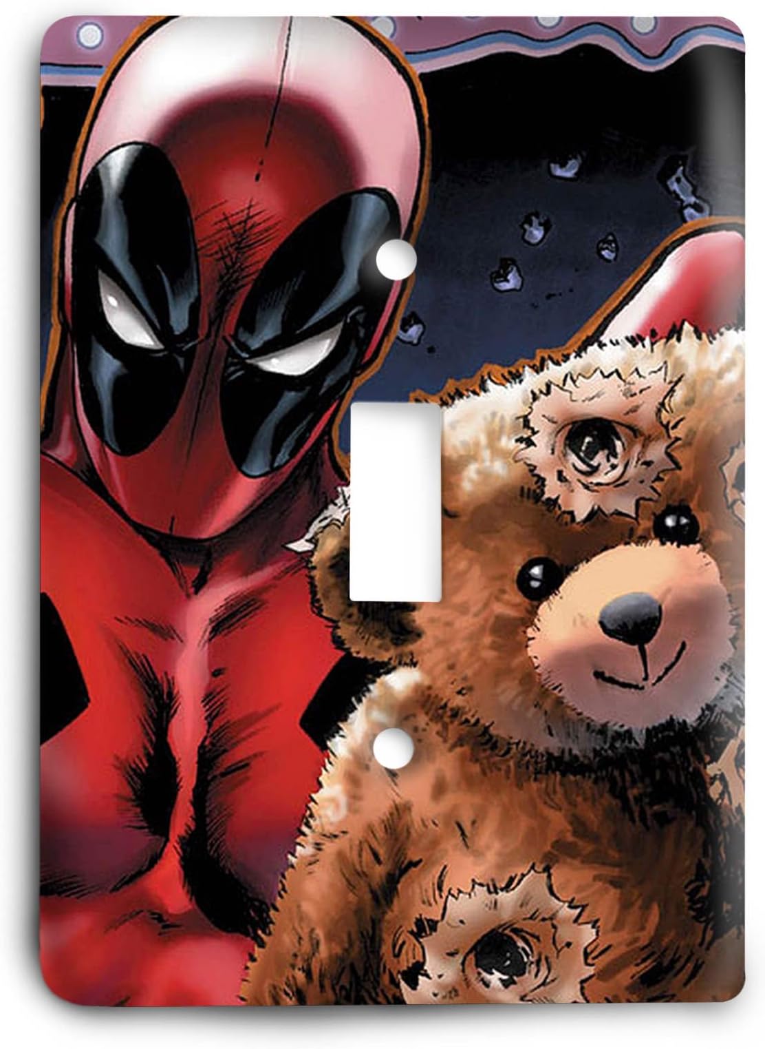 Deadpool Marvel Comics G3 1 Light Switch Cover