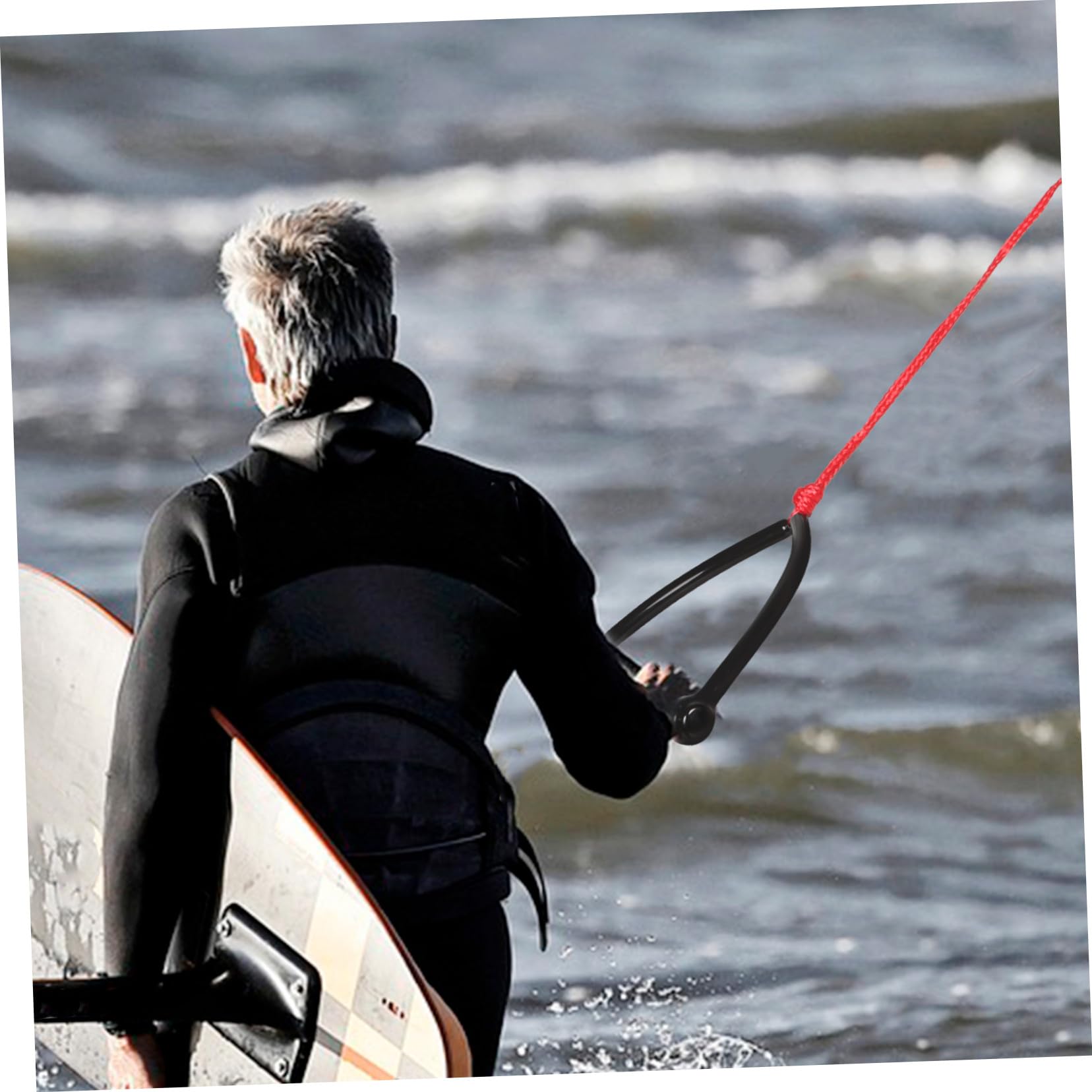 Wasserskiseil Strap aus Verschleißfestem PP Material Robustes Wakeboard Seil mit Bequemem Griff für Wassersport Vielseitig Einsetzbar bei Wasserski Wakeboarding Tubing und