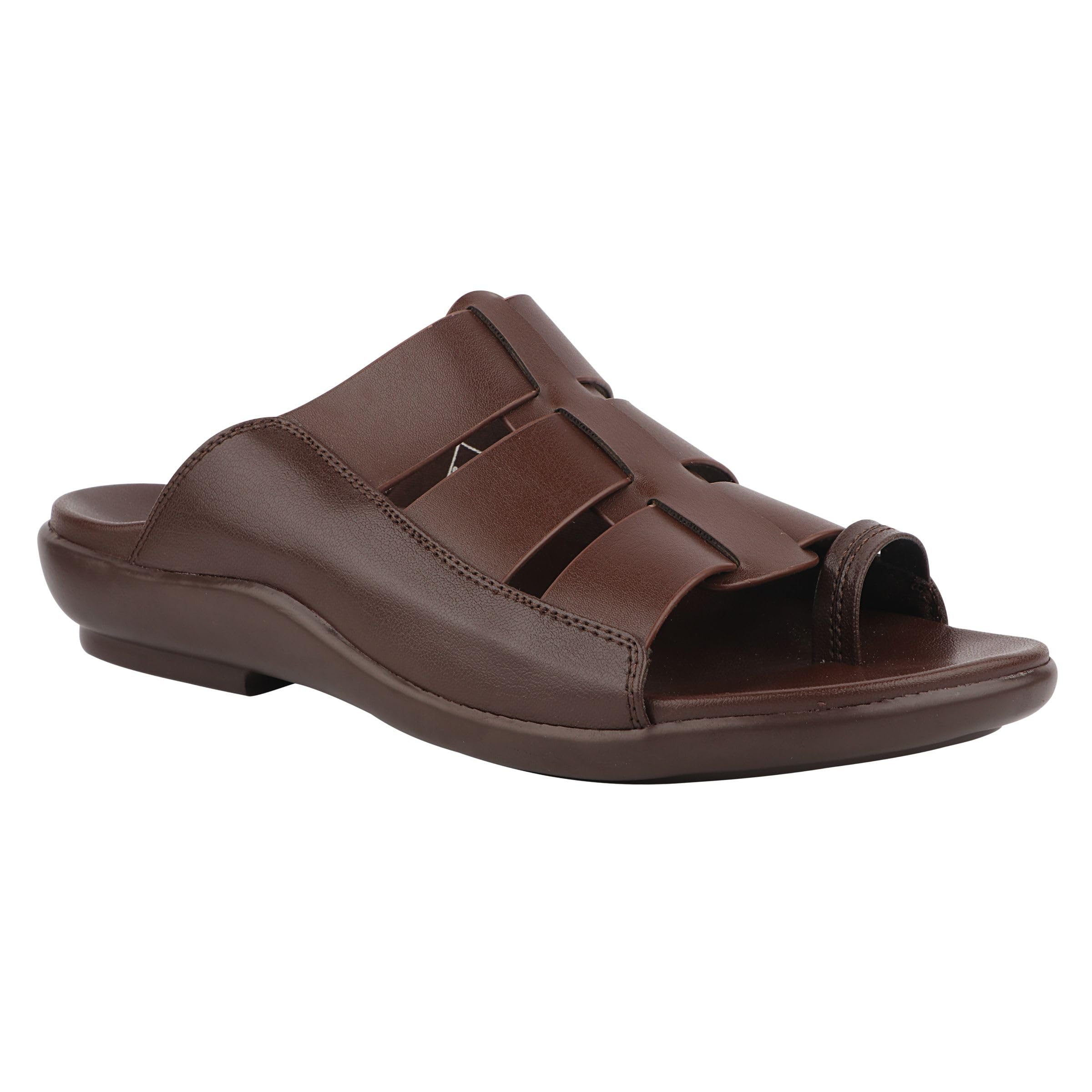 medifeet Toe Ring Highway Flat Sandals || Slide Sandals || Outdoor Sandals || Highway Sandals || Cushion Slip-On Sandals For Men's-picture-27