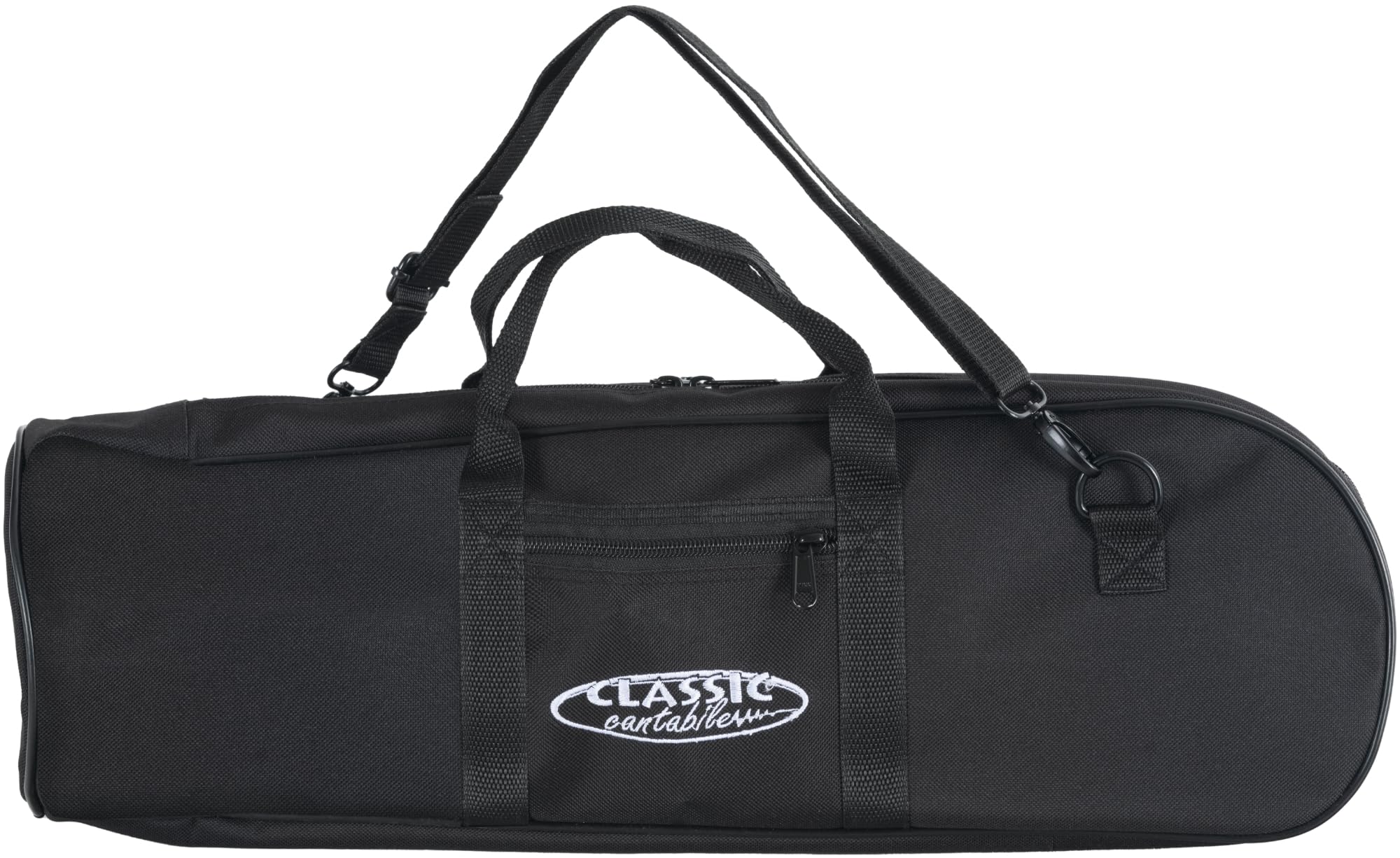 Classic Cantabile MardiBrass ABS Kunststoff Trompete - Perinet-Ventile - 510g leicht - Bohrung: 11,6 mm - inkl. Mundstück und Gigbag - matt-schwarz