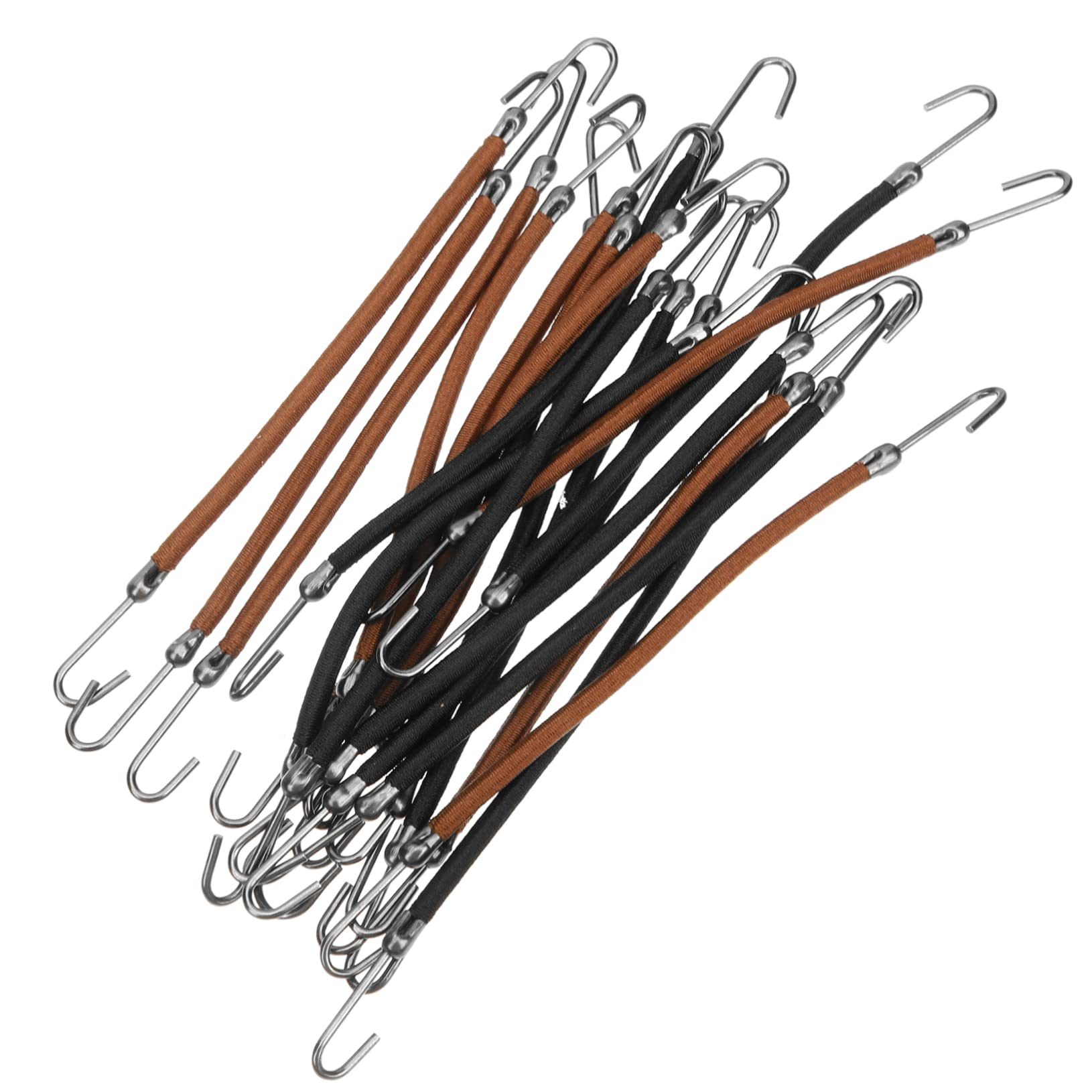 MAGICLULU 100 Pz gancio per parrucca barrette forcine elastici per con ganci addio al nubilato parrucche molletta mini elastici per corda per elasticità Cantù