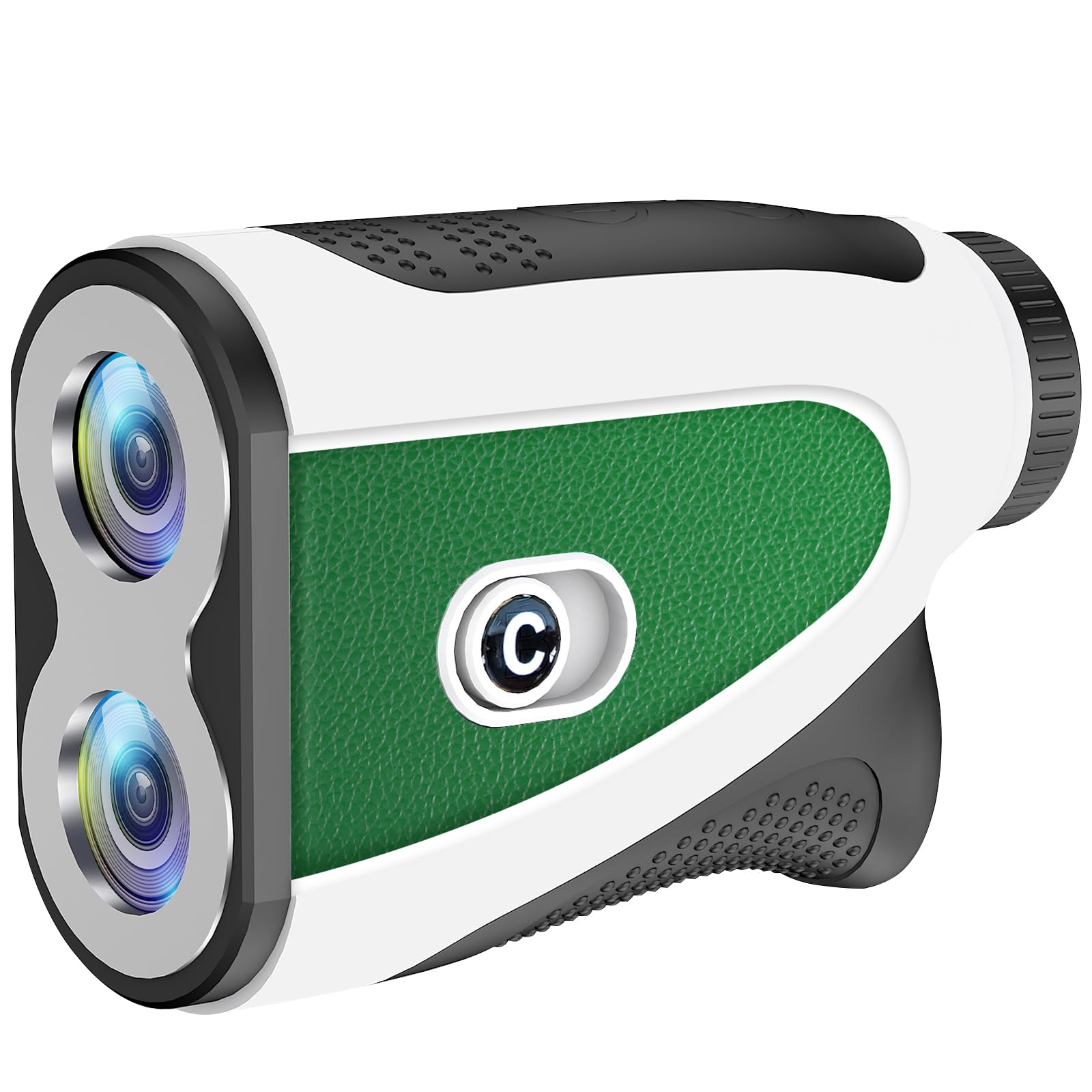 PTHTECHUS Telemetro da golf con pendenza - Telemetro laser da 1200 iarde con banda magnetica, ingrandimento 7x, blocco dell'asta della bandiera con vibrazione, impermeabile IP54, ricaricabile
