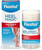 Flexitol Heel Magic For Dry Skin or Rough Heels with Shea Butter & Vitamin E, 2.5 Ounce