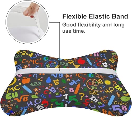 Miniatura 3 de Mathematics Formulas Science Car Neck Pillow Soft Car Headrest Pillow Seat Cushion Neck Pillow 2 Pack for Driving Traveling