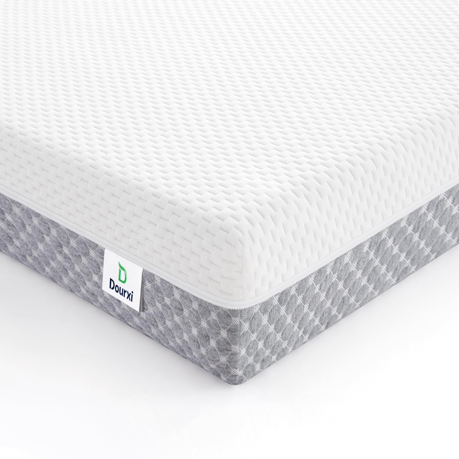 Dourxi Mini Crib Mattress, 38x24x4 Inch Dual-Sided Gel Memory Foam Mattress