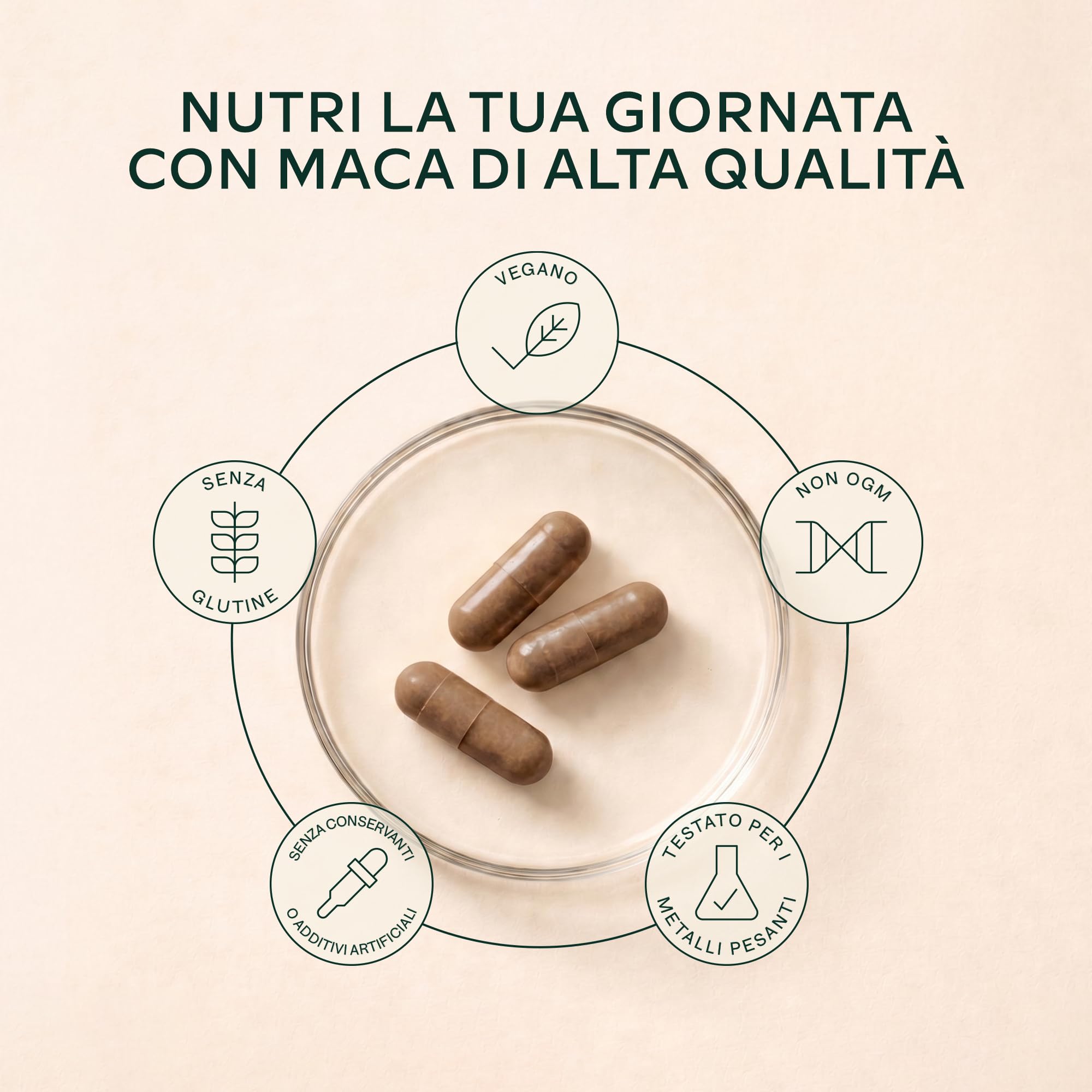Maca Peruviana 57000mg | Estratto 100:1 di Black Maca Nera Extra Forte + 10:1 Maca Gialla con L-Arginina, Panax Ginseng Coreano, Vitamina B6 P5P, Pepe Nero - Integratore Uomo Donna - 120 Capsule
