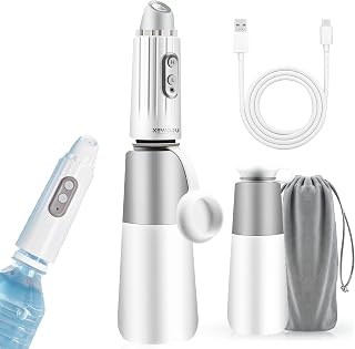 NEWDRU Portable Jet Spray - USB Rechargeable Electric Travel Bidet with 270ml Bottle, Hygiene Sprayer for Men, Women, Baby... Price In India