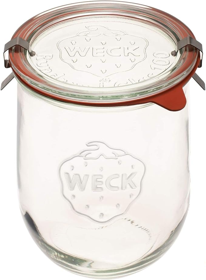 Weck Tulip Jar - Sour Dough Starter Jars for Sourdough