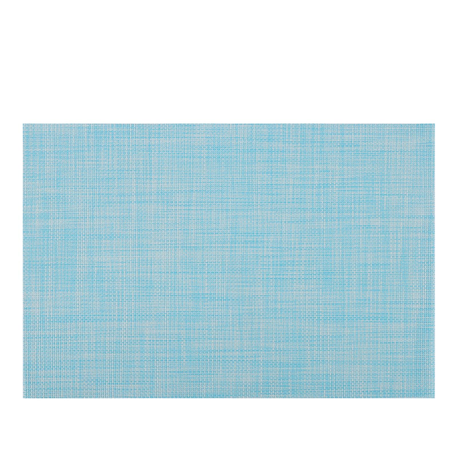 Gualiy Maty stołowe 10 zestawów, niebieska podkładka 45 x 30 cm jednolity kolor podkładki odporne na ciepło na stół jadalny