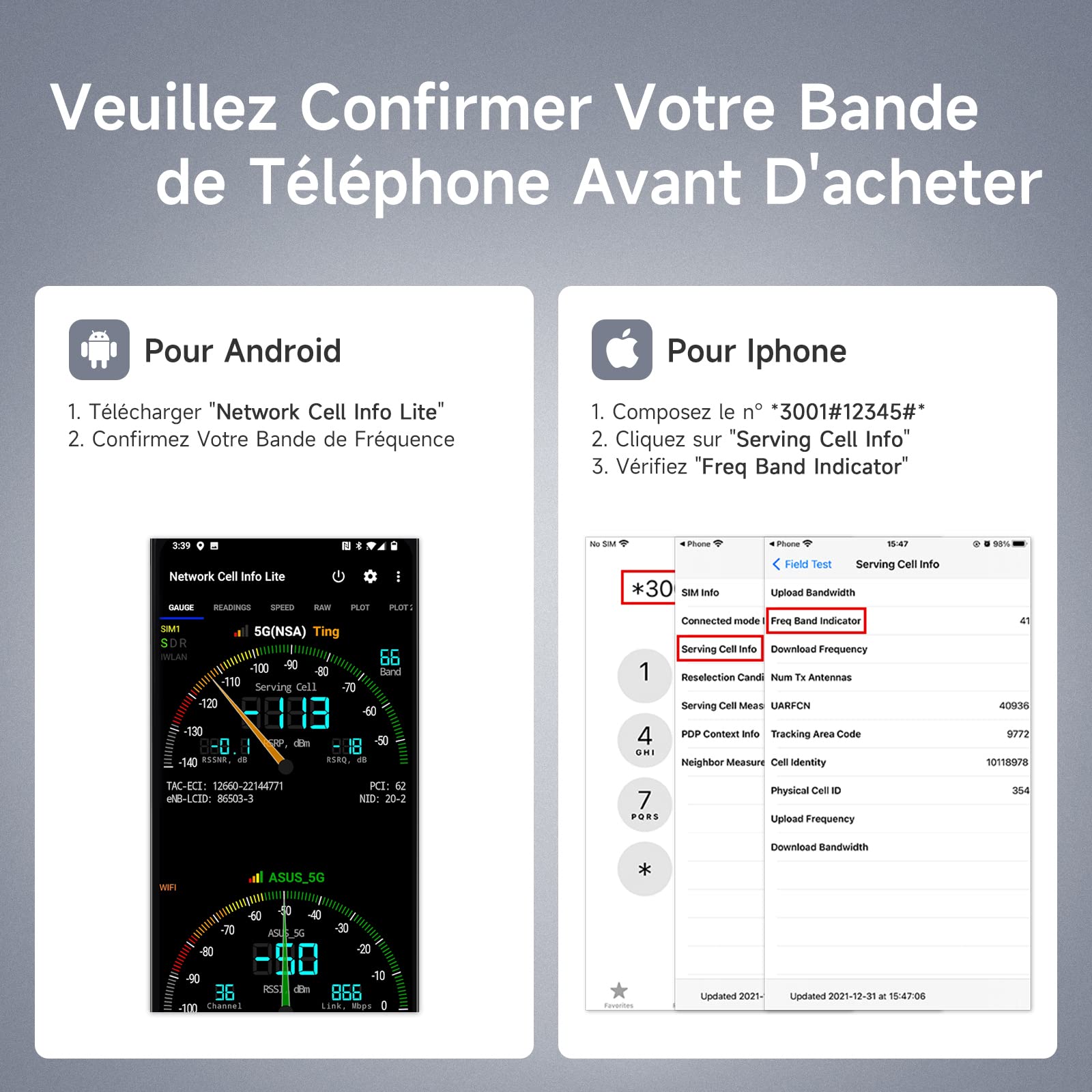 ANNTLENT Amplificateur de Signal Cellulaire GSM Band 8 Amplificateur 3G 4G Band 20 Répéteur 800/900MHz Signal Booster, Soutenir Bouygues Free SFR Orange pour Maison, Chalet, Ferme