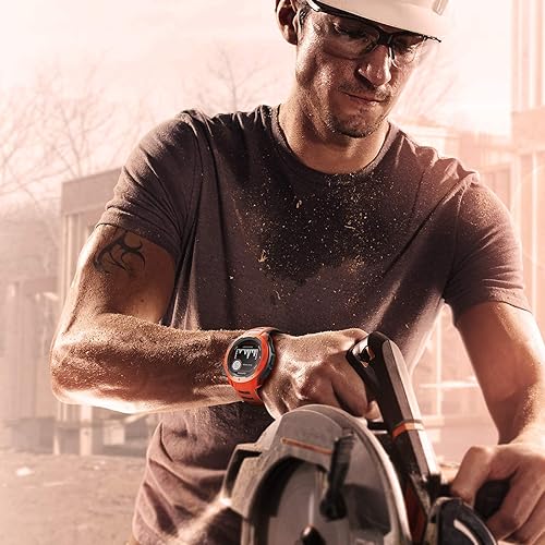 Miniatura 6 de NotoCity Correa de repuesto de silicona para reloj Garmin Instinct Band compatible con Garmin Instinct 2SolarTactical(rojo-negro)