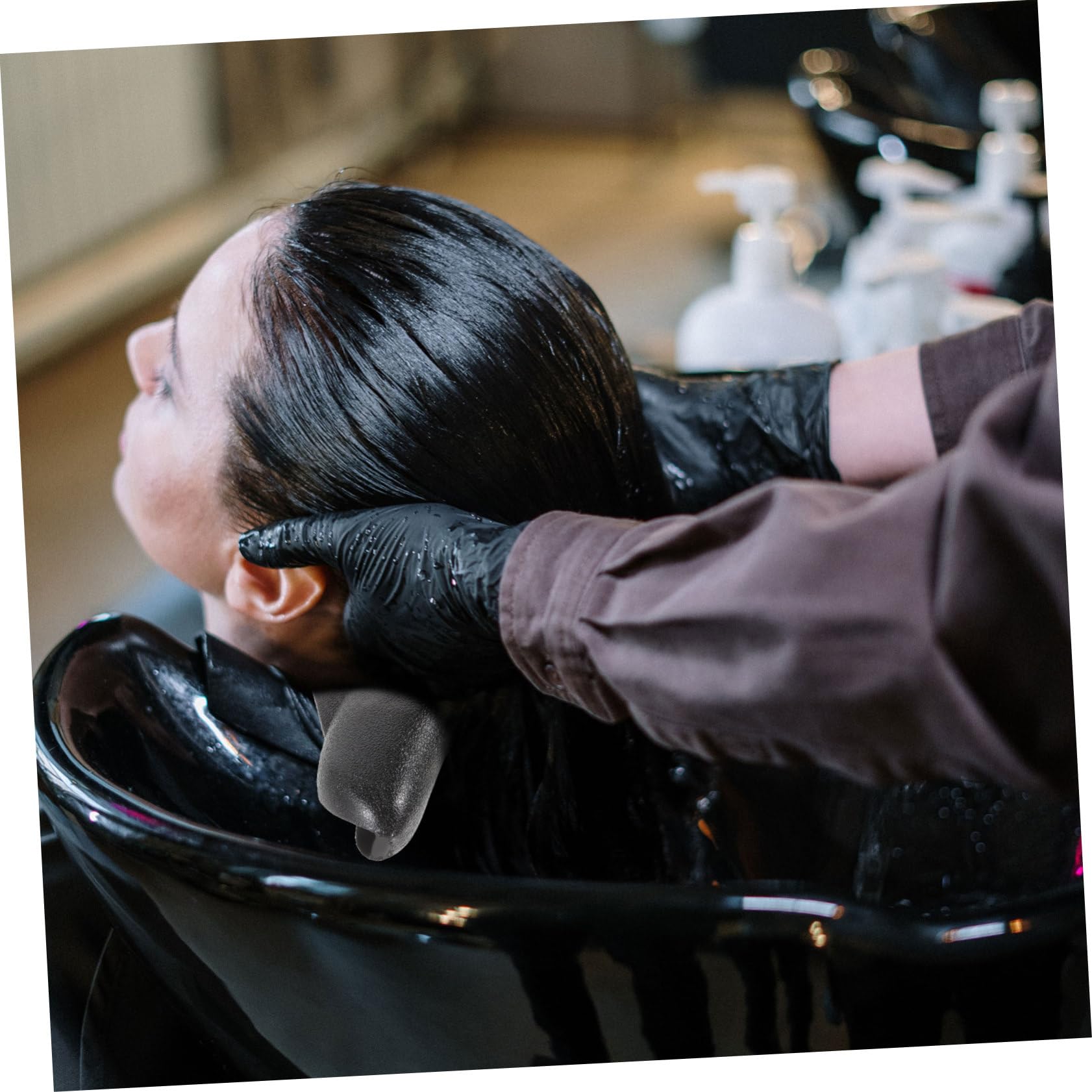 ULDIGI Hair Wash Cushion for Sink Shampoo Bowl Pillow Neck Support for Salon Use