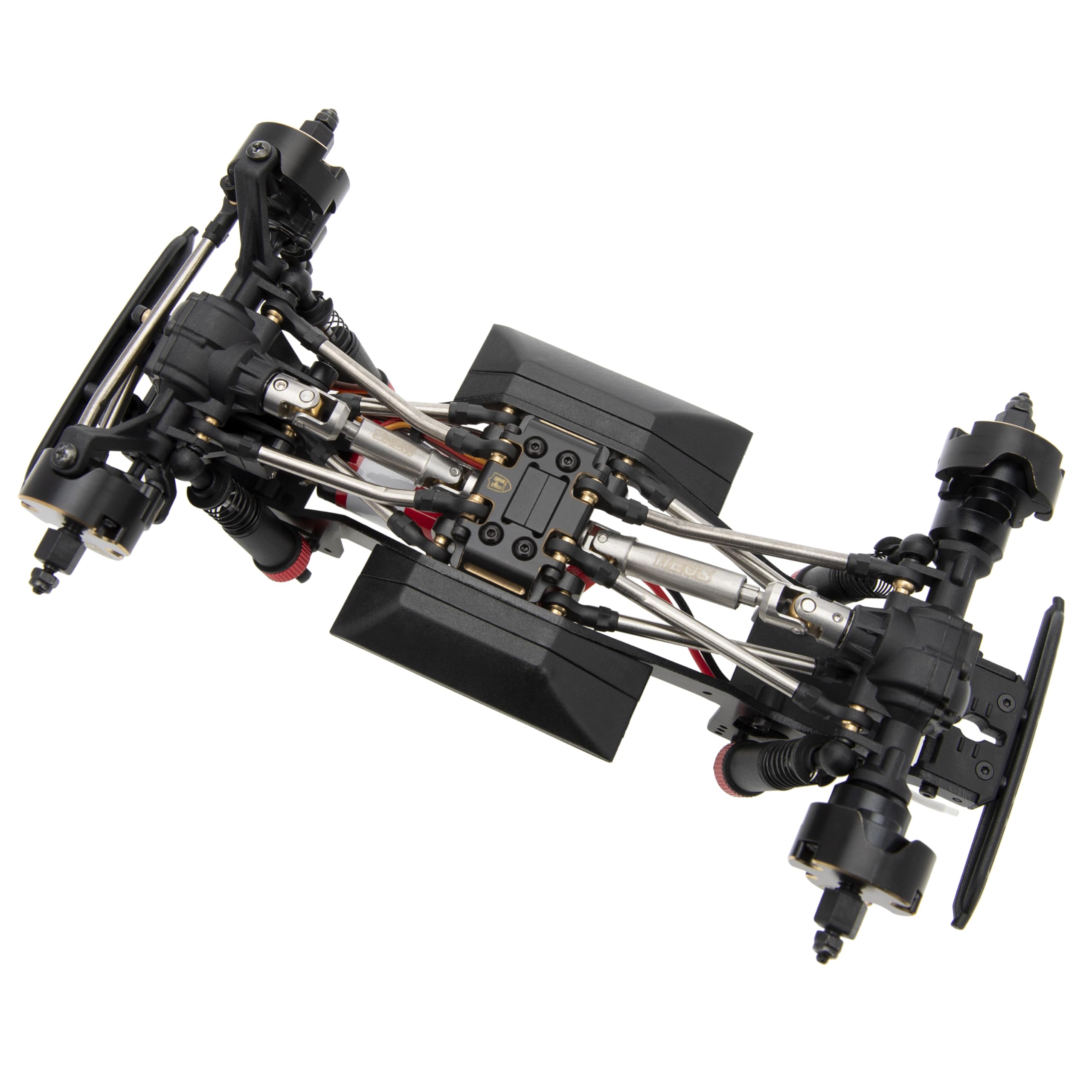 MEUS RACING Ascent 18 Driveshaft Front and Rear Drive Shaft for Redcat Ascent-18 1/18 RC Crawler Upgrades Parts