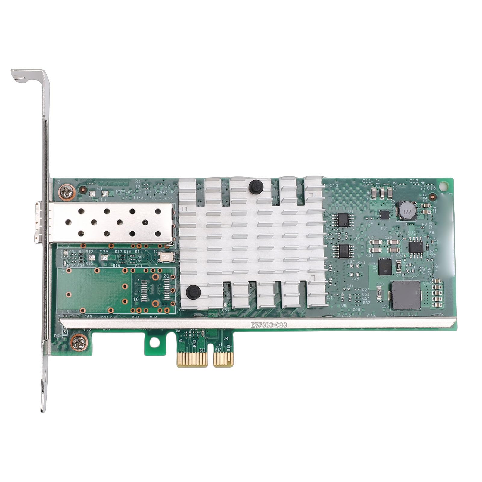 Fabater Adattatore Ethernet PCI E da 10 GB Scheda di Rete in Fibra Durevole per Server E Data Center