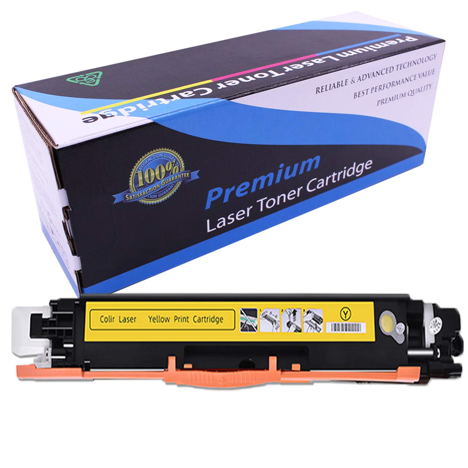 Cartucho de tóner CRG-329 CRG-729 CRG329 CRG729 (1Bk, 1C, 1Y, 1M) Compatible con impresora color Canon LBP-7010 LBP-7018 LBP-7010C LBP-7018C-yellow