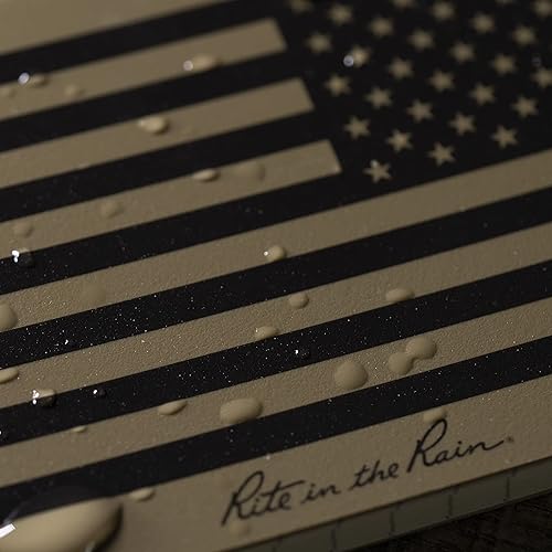 Miniatura 114 de Rite in the Rain - Cuaderno con espiral superior resistente a la intemperie, 3 x 5 pulgadas, cubierta de camuflaje de hierba tradicional clásico