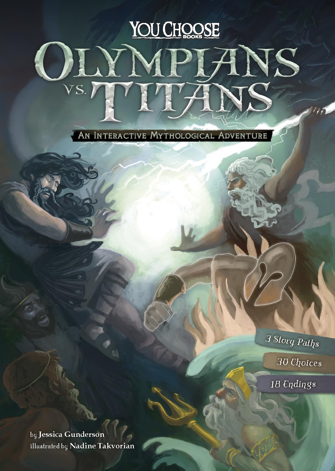 Olympians vs. Titans: An Interactive Mythological Adventure (You Choose Books)