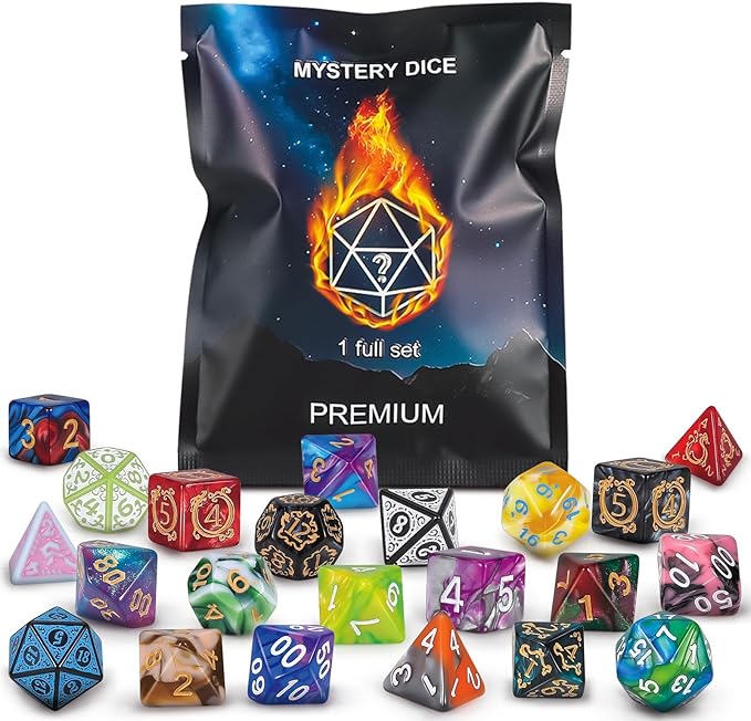 Klarheit im Dunkeln: Expedition 33 stößt in die Geschichte der Spiele des Jahres-Auszeichnungen ein 7 71kD2t3P26L. AC SX679 QMAY Polyhedral Dice - 8PCS Mystery Dice Set, Various Styles, Random D&D Dice Patterns & Dice Bag, DND Gifts, Suitable for Dungeons and Dragons, RPG, MTG,Role Playing Table Game