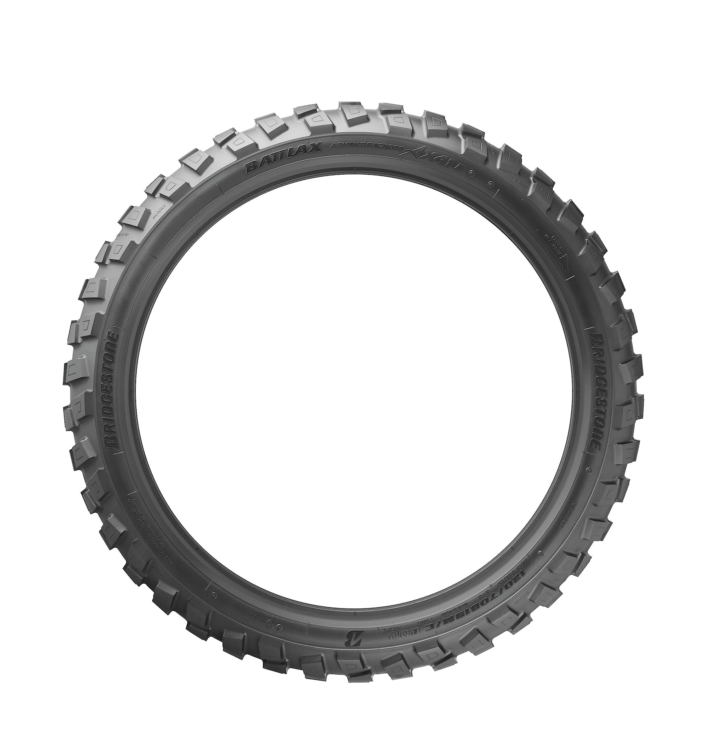Bridgestone 75668 Neumático 90/100 -19 55P, Ax41 para Moto, Todas Las Temporadas